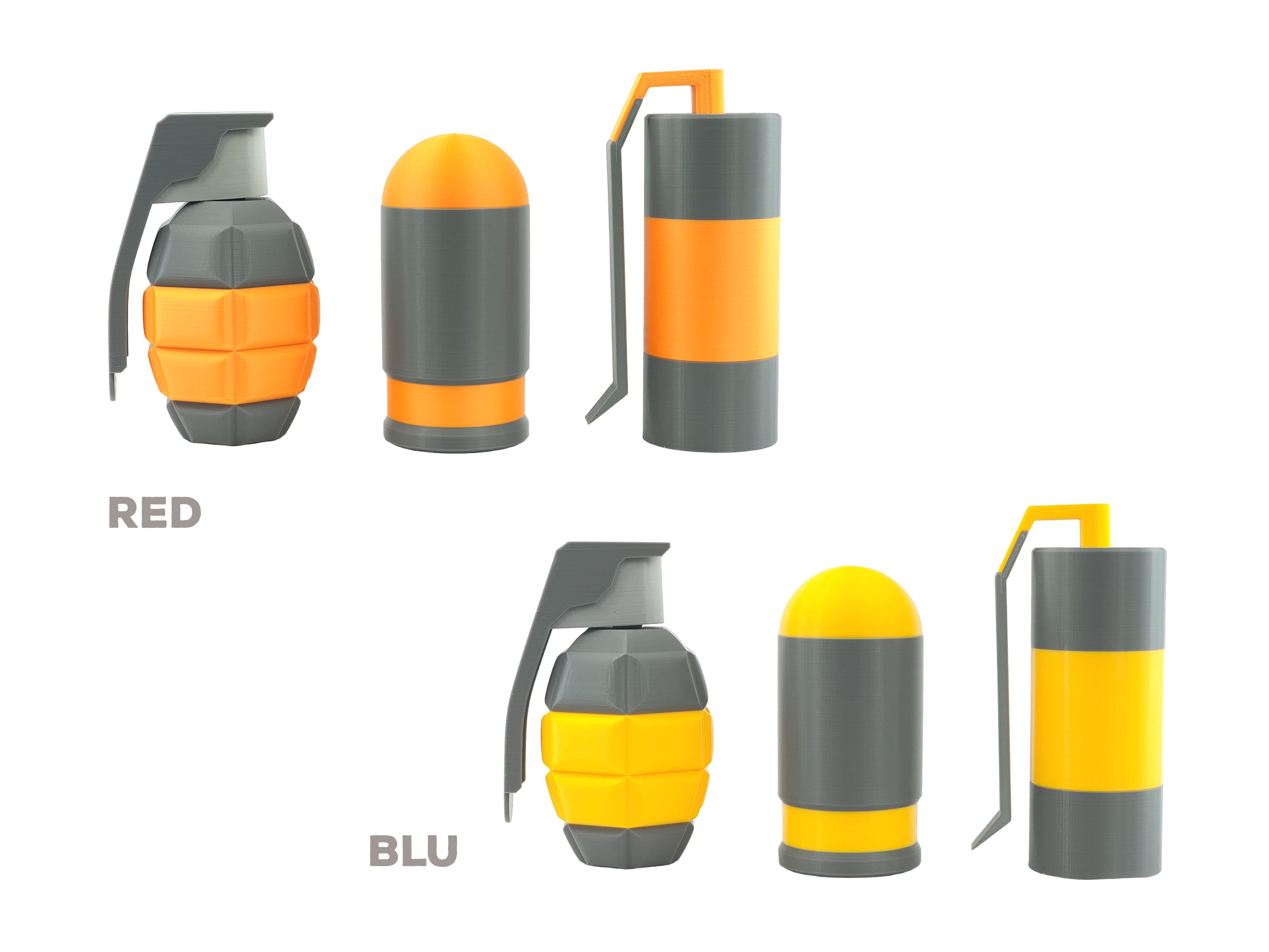 Cosplay Grenades for Soldier / Demoman / Pyro