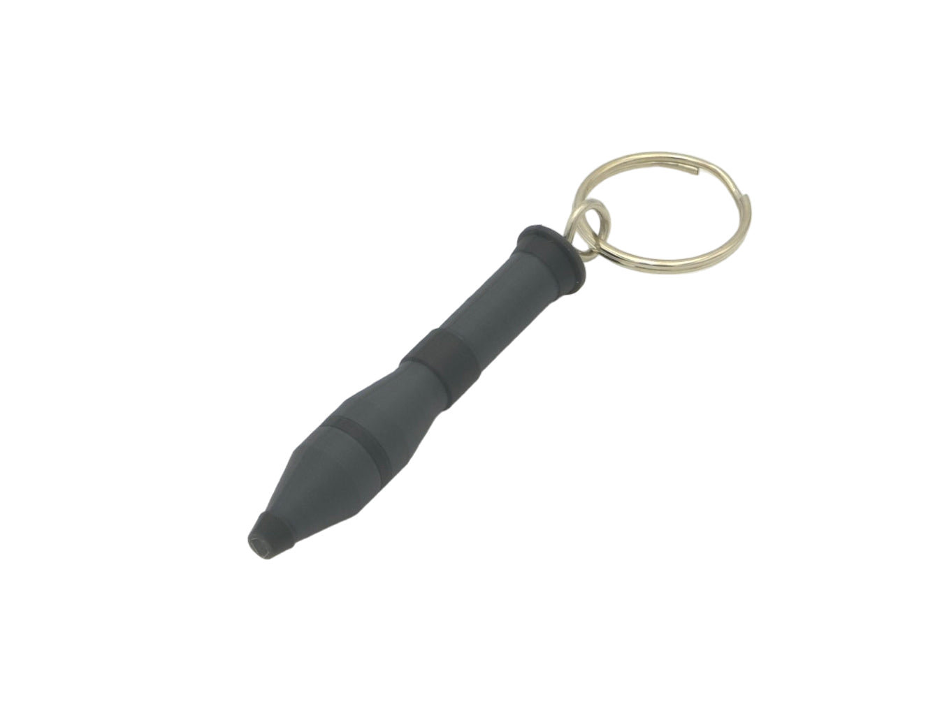 Miniature Rocket, Grenade, Pan Keychains