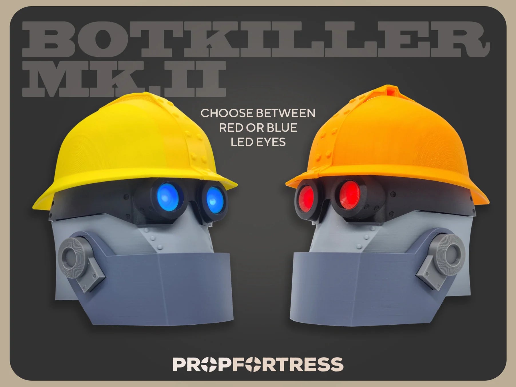 Botkiller Mk.II Engineer Head w/ LEDs