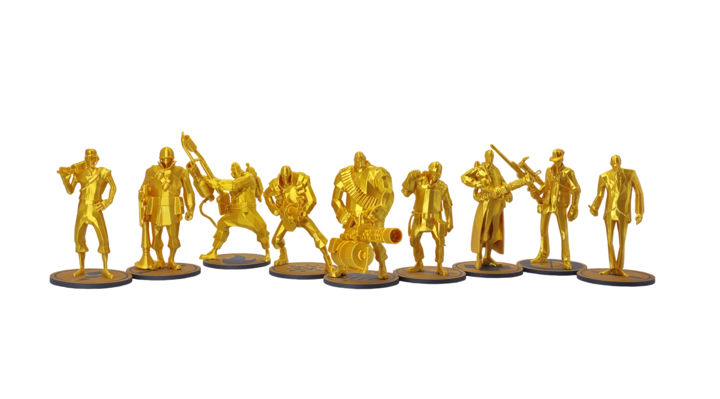 Low Poly Mini Statues - All Class / Multiple Colors