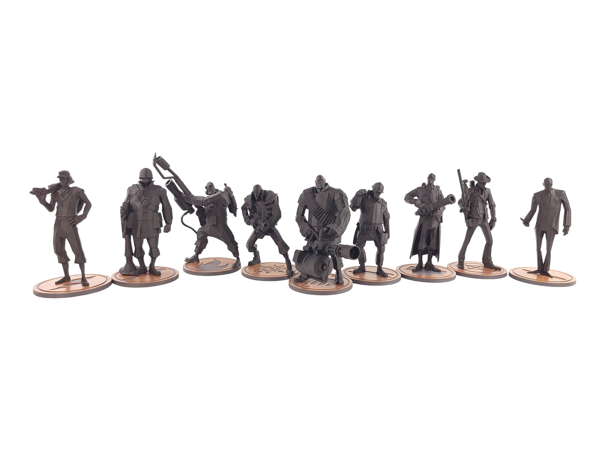 Low Poly Mini Statues - All Class / Multiple Colors