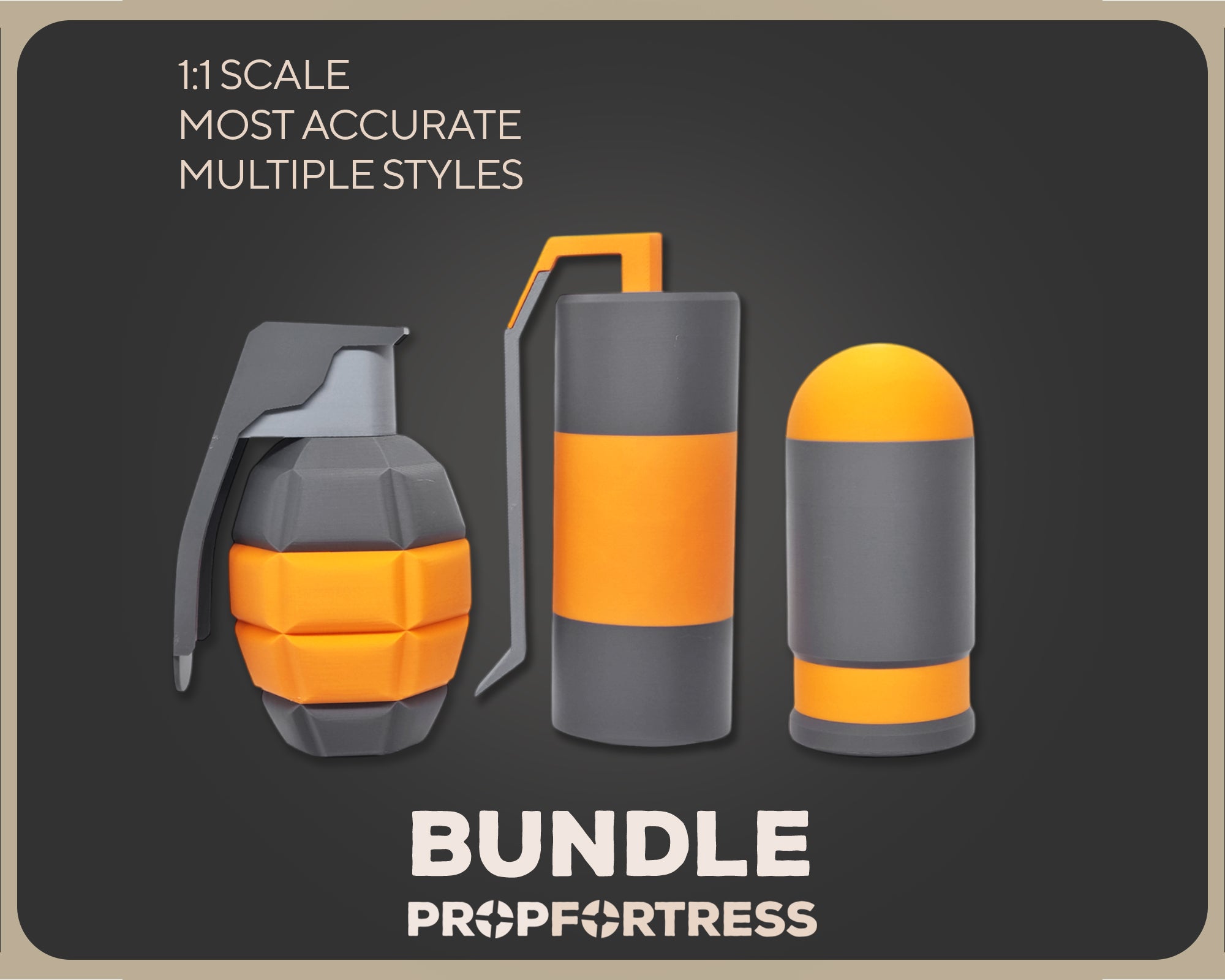 Cosplay Grenades for Soldier / Demoman / Pyro